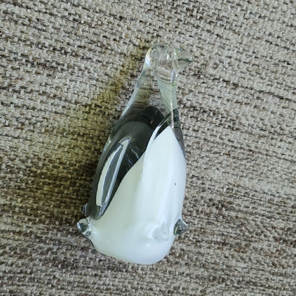 Blown Glass Penguin  